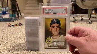#19 Rarest Card I Will Ever Own - PSA Return Of Highest Graded 1952 Gray Back (Card #159)