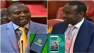 ML Kimani Ichung'Wah and Wajir South MP Mohamed Adow clash over use of WhatsApp calls