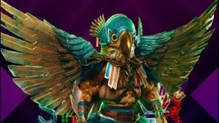 The masked singer hawk pefomeces and reveal