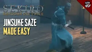 SEKIRO - How to Beat Jinsuke Saze (No Damage)