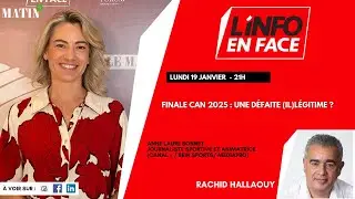 CAN 2025 : lecture dans la finale à L’info en Face