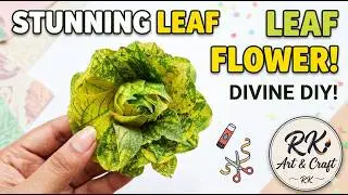 Flower from REAL LEAVES 
