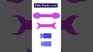 How To Use Pathfinder Tool In Adobe Illustrator | Pathfinder tool #pathfinder #graphicwing