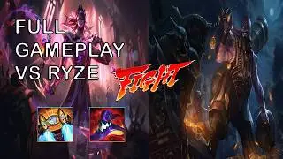 INSANE COMEBACK VLADIMIR VS RYZE FULL GAMEPLAY NEVER SURRENDER