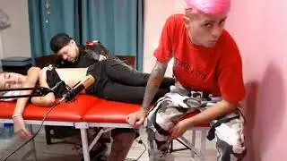 #TATEE #Markitosnavaja  TATEE ENSE&Ntilde;A SU NUEVO TATUAJE CON MARKITOS NAVAJAS