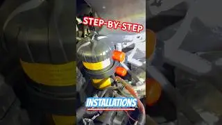 Установка маслоуловителя для турбодизельного двигателя на Ford Transit 350HD #catchcan #fordtrans...