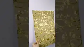 PVC glitter self adhesive film