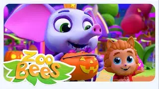 Gruseliges Boo 🦇💀  | Zoobees Halloween-Lied für Kinder
