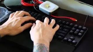 CM Storm Novatouch Typing Test (45g Topre) - KeyChatter.com