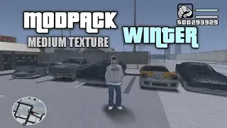 MODPACK WINTER MEDIUM TEXTURE | GTA SAMP ANDROID