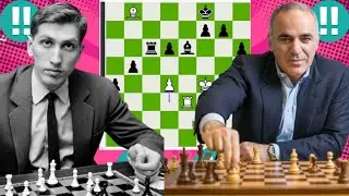 Garry Kasparov vs bobby Fischer perfect chess game 