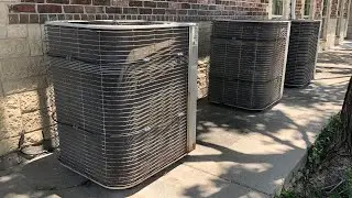 Three 2003 Dave Lennox Signature Collection HSXA19 Air Conditioners - 1 Starting Up & Running
