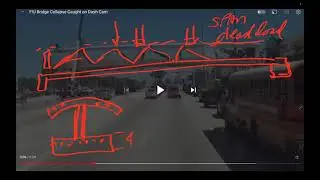 FIU Bridge Collapse and Concrete Beam Load Testing and Bridge Failure look alike