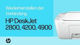 Wi-Fi-Verbindung wiederherstellen, Drucker offline beheben | HP DJ 2800, 4200, 4900 | HP Support