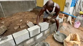 Amazing Platform Construction!-flooring Front Stage Making With hollow block Techniques of PCC