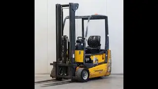 Jungheinrich EFG DF 18 (2000) electric forklift truck, lifting height 3.600 mm, capacity 1.800 kg