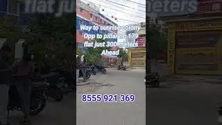 Fully furnished flat for sale in attapur in a decent colony with GHMC permission 8555 921 369