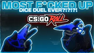 MOST FU#KED DICE DUEL EVER!??!!?!? (CSGOROLL)