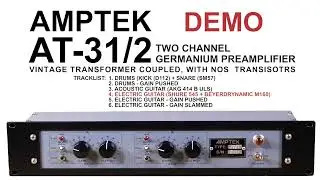 AT-31/2 Germanium Preamp Demo