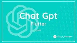 Flutter Ai Course | create chat bot app with chat GPT BLoC part 1