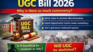&ldquo;UGC Bill:समानता या असमानता?&rdquo;📚 Merit vs Reservation UGCBill#UGCUpdate#EducationPolicy#HigherEdu. 