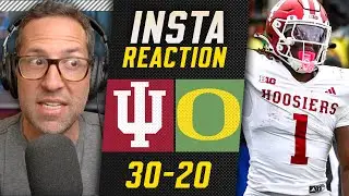 Indiana BULLIES Oregon in Eugene | Indiana vs Oregon Reaction