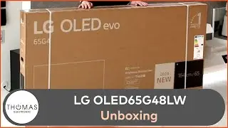 UNBOXING - LG OLED65G48LW - OLED evo TV 2024 65
