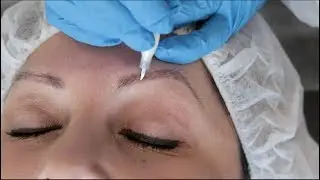 Microblading Demonstration (Eyebrow Tattoo) | BLUSH Beverly Hills