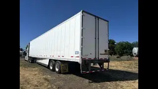 2017 Wabash 53ft Dry Van Trailer - DuraPlate Walls, Aluminum Roof, Swing Doors, Side Skirts
