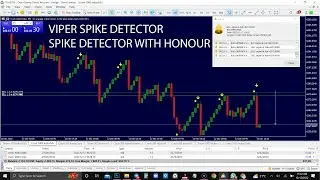 How to trade boom and crash using the viper system....100% working spike detector