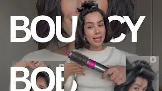 Bouncy Bob mit Dyson – Meine komplette Routine für Volumen & Halt