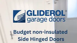Gliderol's budget non-insulated side hinged garage door