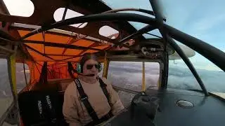 1 Jan 2024 flight in my 1963 Stits Skycoupe. 1st leg