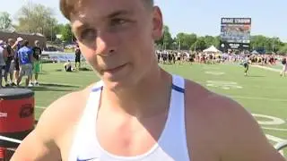2016 Iowa state track finals: 4x400 champ Tony Leshen