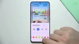 Samsung S25: How to Change Color of Clock in Lock Screen