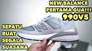 Review Sepatu New Balance 990v5 (Sepatu Keren Buat Semua Style)