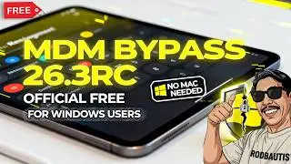 🔥 100% WORKING? MDM BYPASS iOS 26.3RC FREE Windows Guide 2026