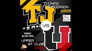 MVI Live | Thomas Jefferson vs Upper St. Clair | PIHL Hockey | 12/11/25