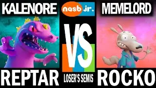 Kalenore(Reptar,Rocko) vs MemeLord(Jenny,Rocko) - Loser's Quarters - NASB JR 5