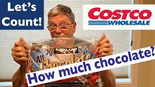 Can we say CHOCOLATE? It's the COSTCO KIRKLAND 2024 Halloween CANDY BAG! How may pieces did we get?
