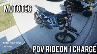 how long will the Mototec 60v pro battery last?