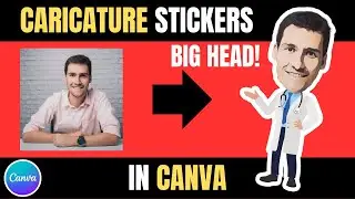 Make Custom Big Head Stickers in Canva in 5 Minutes!