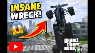 INSANE F1 CAR CRASH IN GTA 5 😱 | CRAZY STUNT