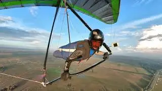 Insta 360 test - hang gliding PampaFly Argentina