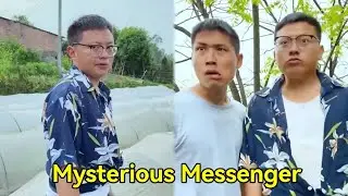 The Mysterious Messenger Helps Men Deliver Messages!#drama #funny #comedy