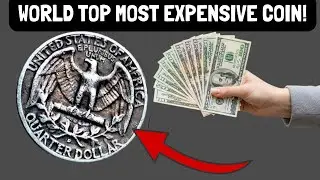 TOP 5 RARE COINS IN THE WORLD WORTH A LOT OF MONEY! VALUABLE WASHINGTON QUARTER DOLLARS,