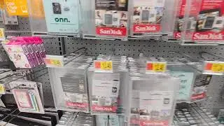 SD Cards At Walmart - Nov. 2019
