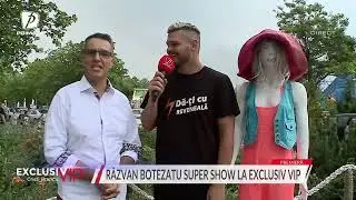Răzvan Botezatu, provocat în direct la Exclusiv VIP! Prezentatorul a făcut spectacol