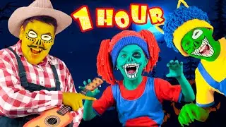 Four Little Zombies | Nursery Rhymes & Kids Songs | Swekind