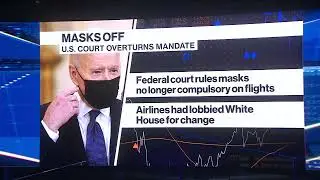 U.S. Stops Mask Mandate on Planes After Judge&rsquo;s Ruling